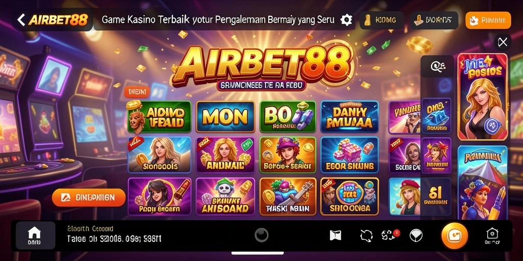 Tampilan menarik dan gameplay seru di AIRBET88.