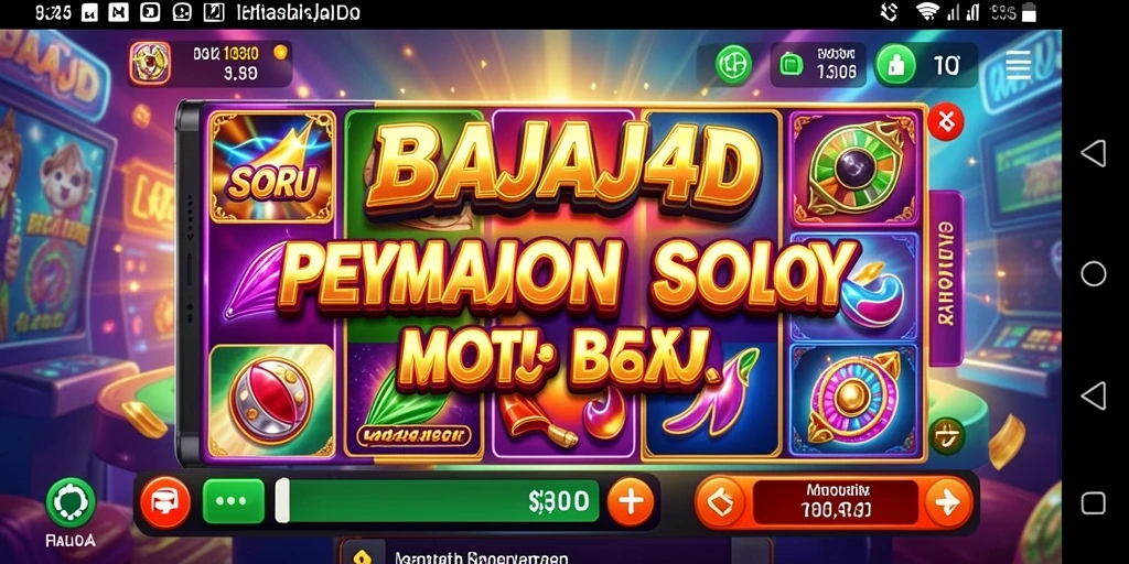 Tampilan menawan dari gameplay Slot di BAJAJ4D.