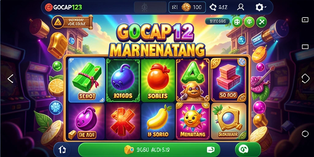 Tampilan utama GOCAP123 yang menarik saat bermain Slot.