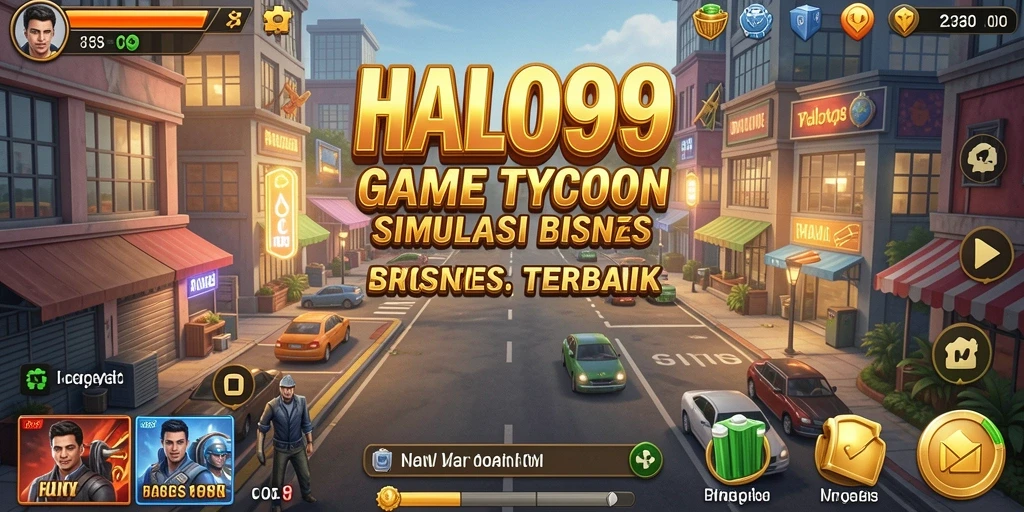 Tampilan gameplay seru dalam HALO99 yang menantang.