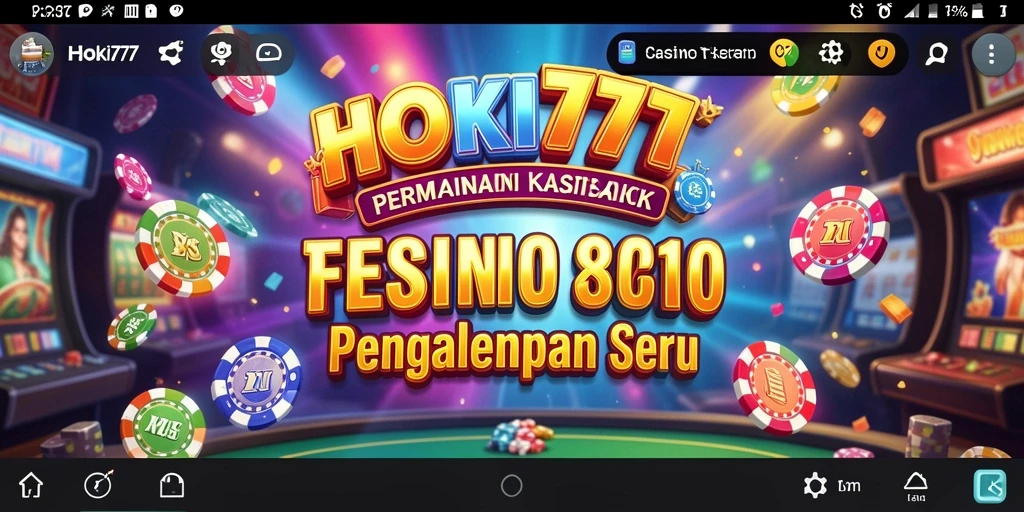 Tampilan gameplay HOKI777 yang menegangkan dan seru.
