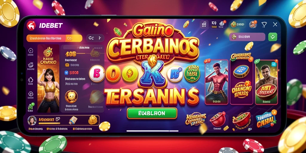 Tampilan gameplay IDEBET yang menarik dan mengasyikkan di layar.