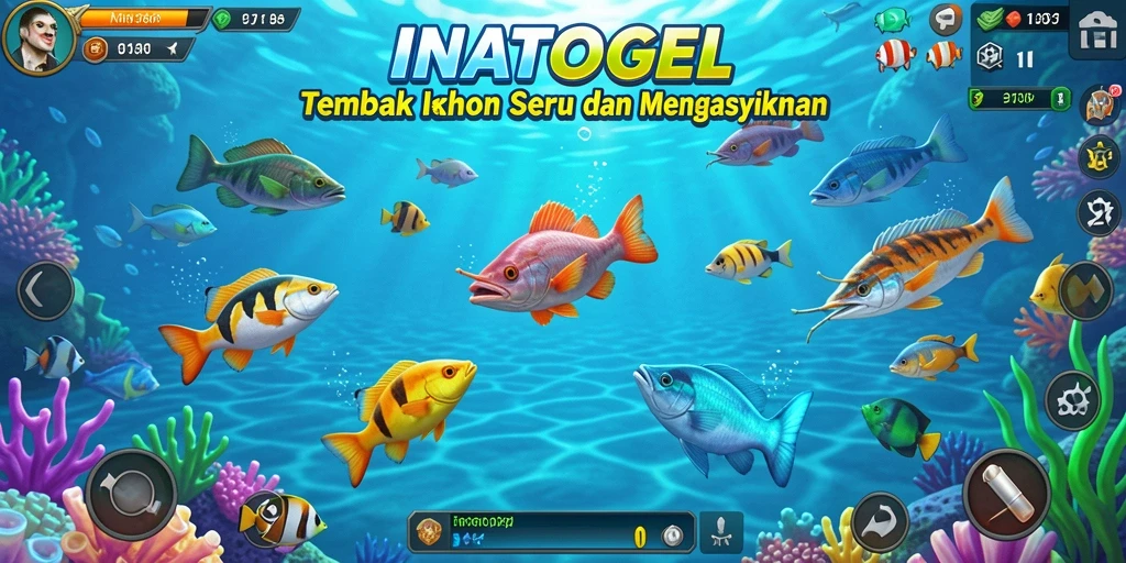 Screenshot gameplay Tembak Ikan yang menarik di INATOGEL.