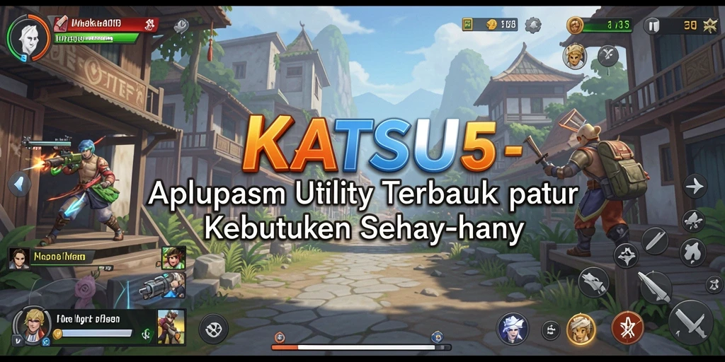 Tampilan antarmuka KATSU5 yang intuitif dan mudah digunakan.