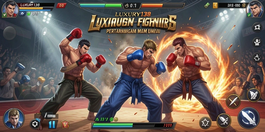 Gameplay seru dari LUXURY138 dengan pertarungan yang mendebarkan.