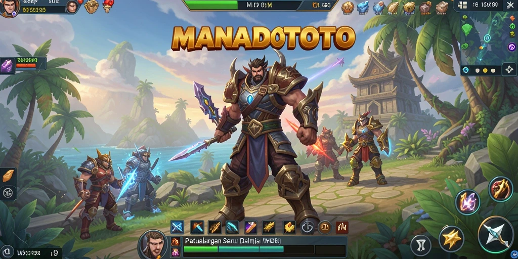 Tangkapan layar gameplay saat menjelajahi dunia <strong>MANADOTOTO</strong>.
