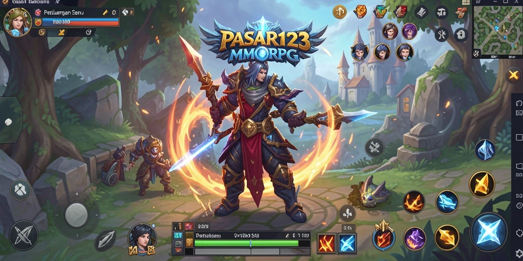 Tampilan gameplay PASAR123 yang memukau dan seru.
