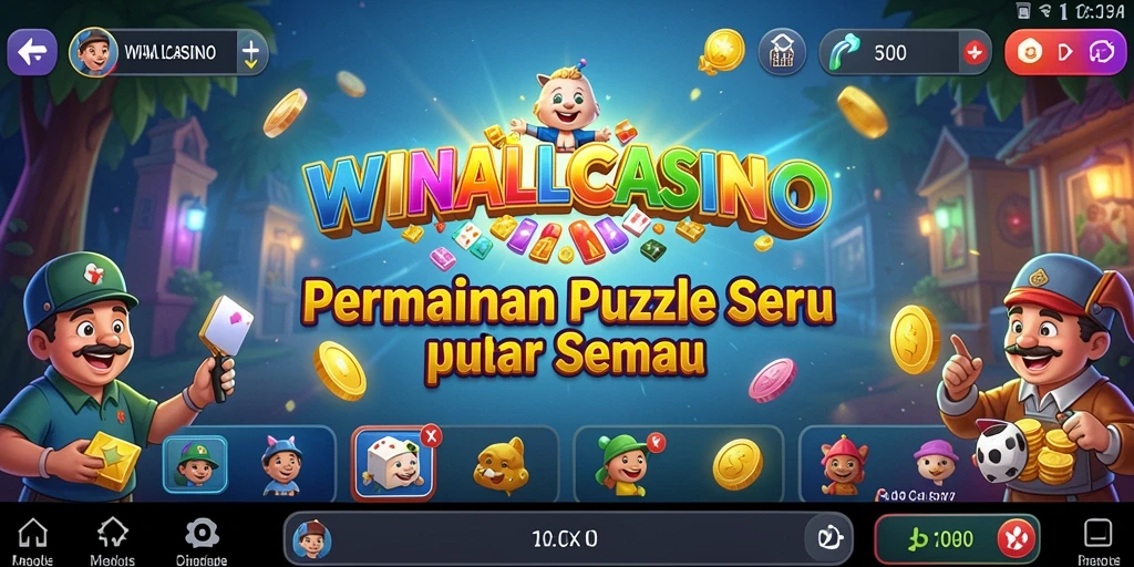 Gameplay <strong>WINALLCASINO</strong> yang menantang dan menyenangkan.